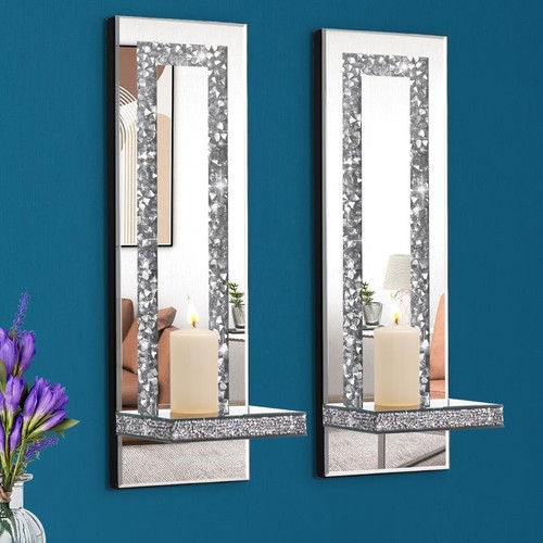 Crystal crush diamond - diamond, mirrored